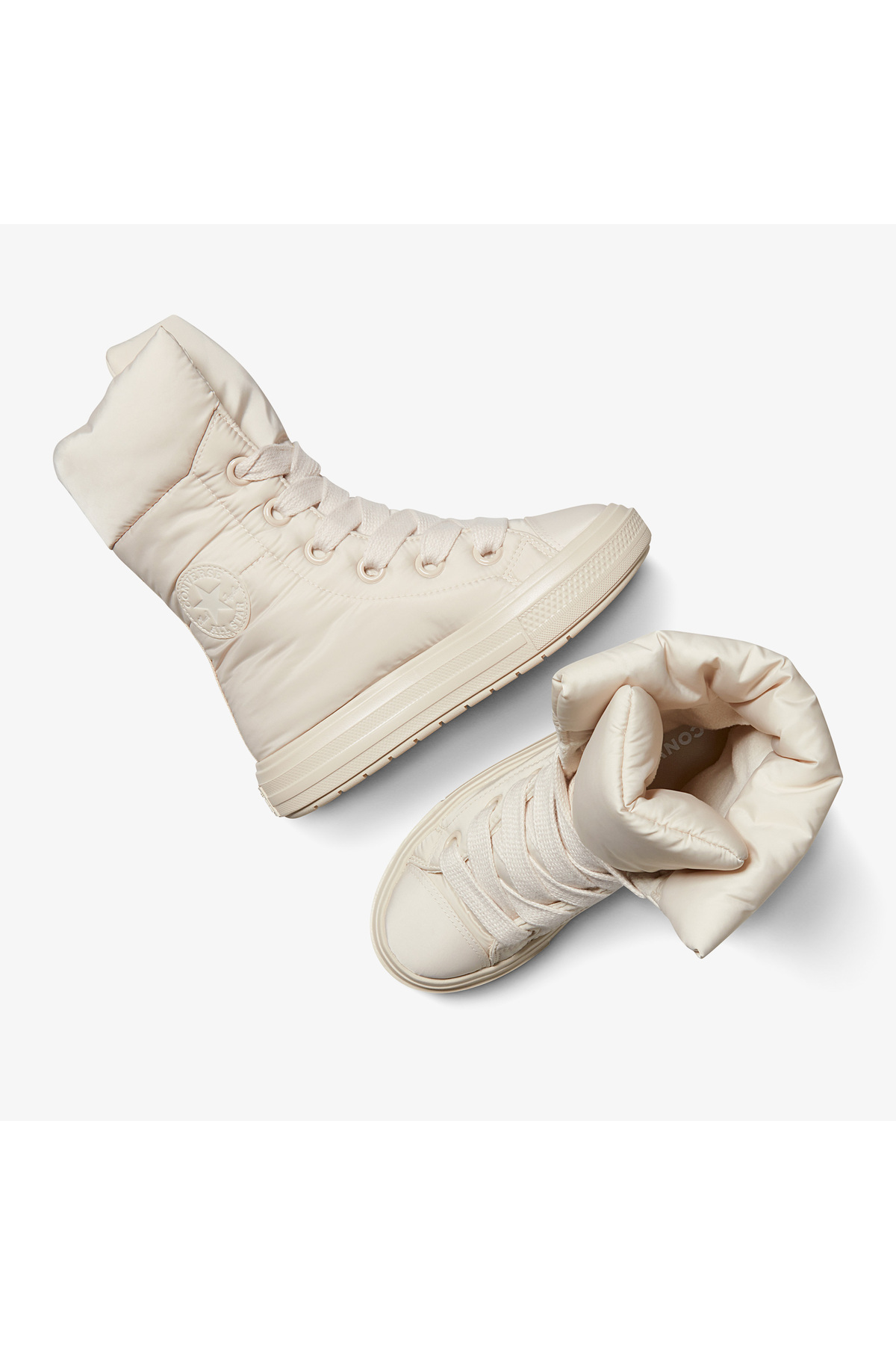 Converse Chuck Taylor All Star Elements Kadın Krem Bot görsel 5