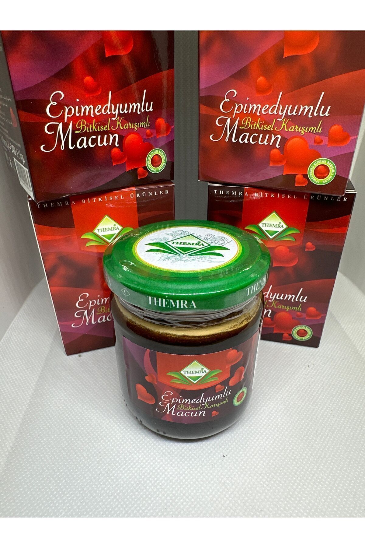 Epimedyümlü1 Propolis Kudret Narı Bal Ginsengli Bitkisel Karışımlı Mesir Kuvvet Macun 3X240 gr — TYC5E6A3EAAA3F4E9C5197D00 — تصویر 4 از 5