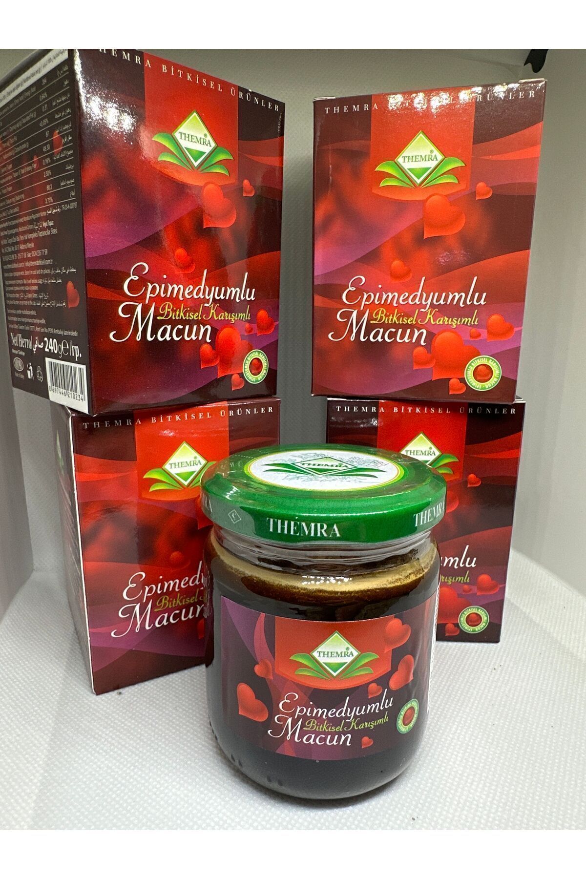 Epimedyümlü1 Propolis Kudret Narı Bal Ginsengli Bitkisel Karışımlı Mesir Kuvvet Macun 3X240 gr — TYC5E6A3EAAA3F4E9C5197D00 — تصویر 5 از 5