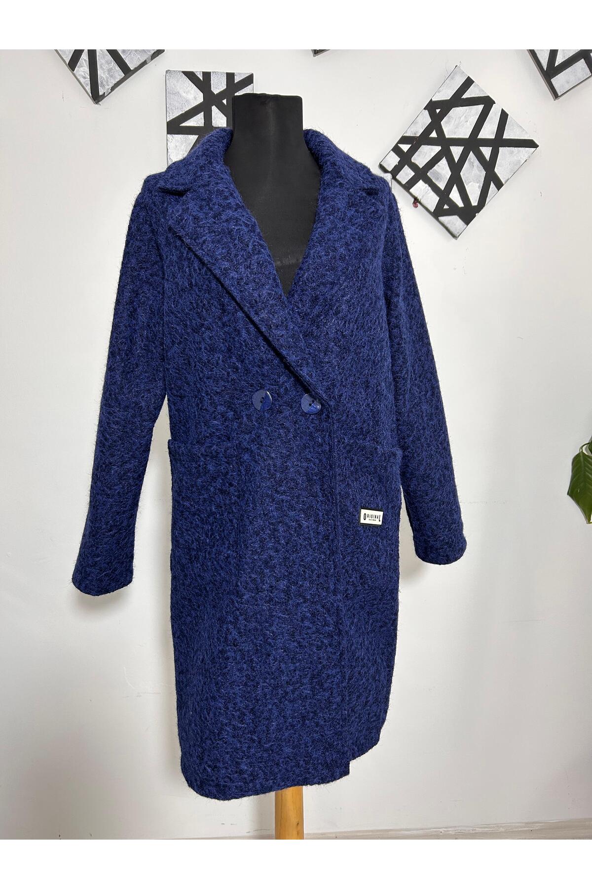 Cananca Tekstil Astarsız Kaban oversize kaban görsel 4