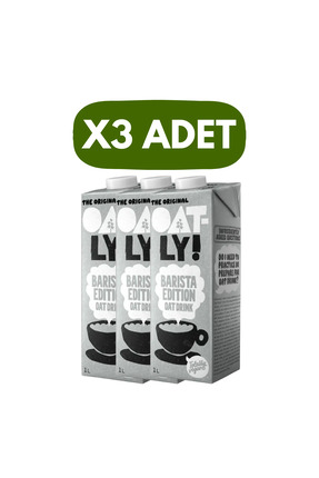 Oatly Barista Yulaflı İçecek 1 LT X3
