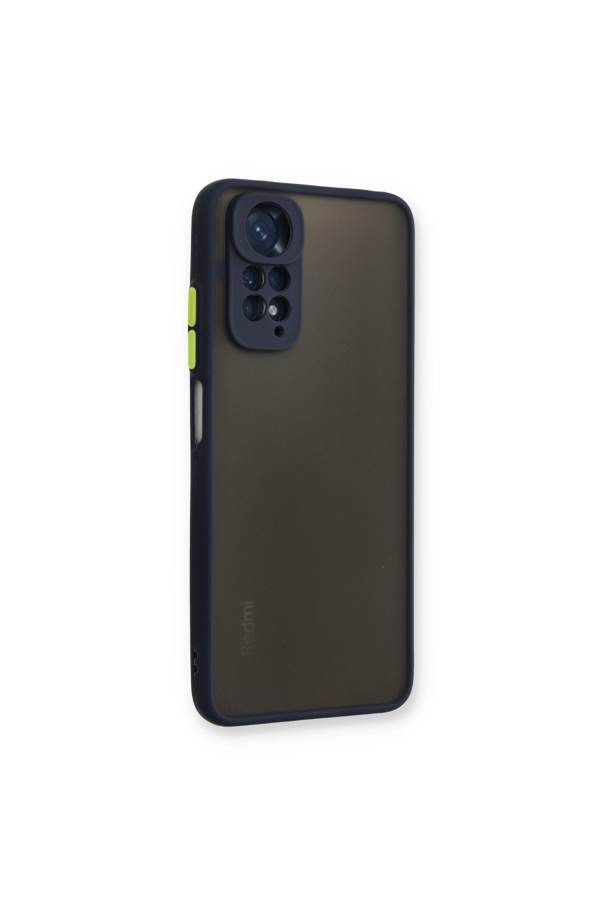 Xiaomi Redmi Note 11 Pro İçin Uyumlu Buzlu Tasarım Renkli Tuş Mat Tasarım Sararmaz Kılıf