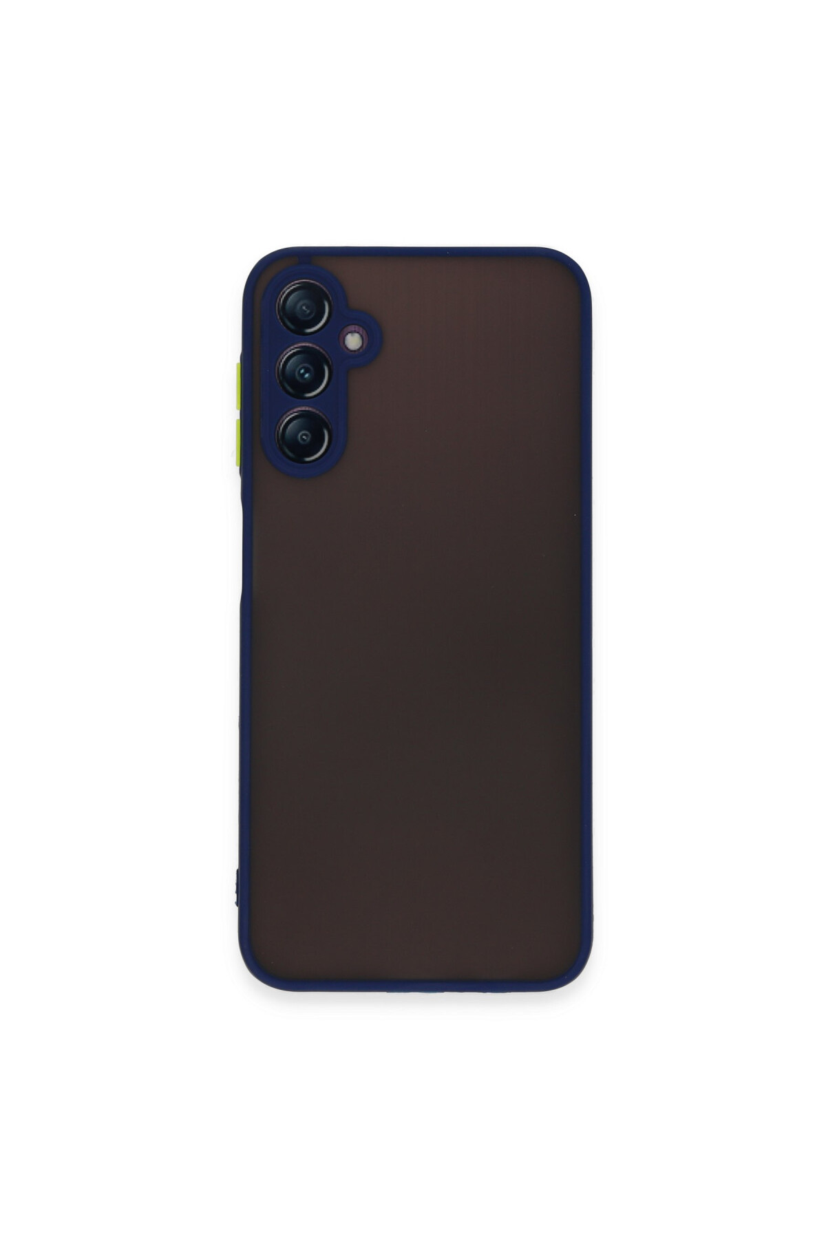 Samsung Galaxy A14 4G İçin Uyumlu Buzlu Tasarım Renkli Tuş Mat Tasarım Sararmaz Kılıf