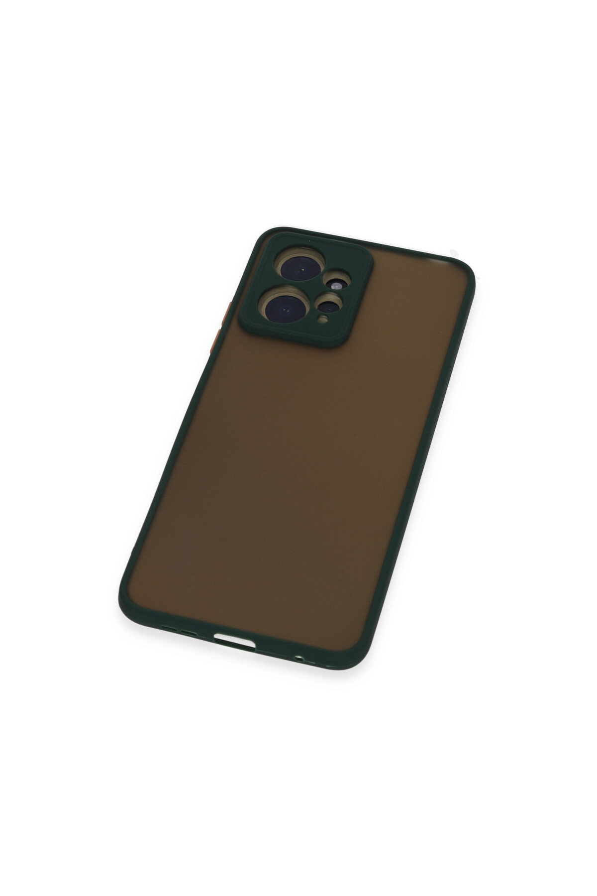 Xiaomi Redmi Note 12 4G İçin Uyumlu Buzlu Tasarım Renkli Tuş Mat Tasarım Sararmaz Kılıf