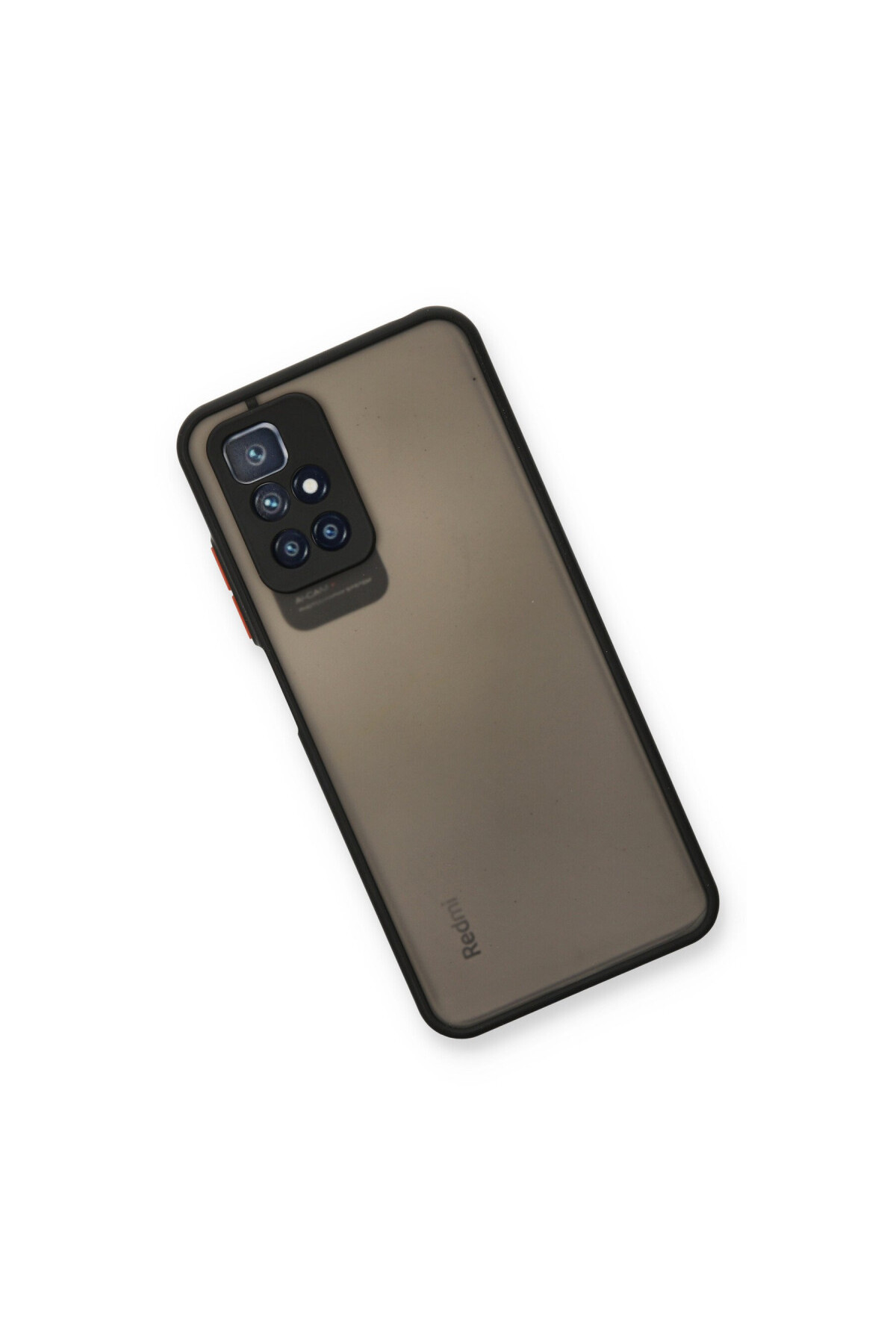 Xiaomi Redmi 10 2022 İçin Uyumlu Buzlu Tasarım Renkli Tuş Mat Tasarım Sararmaz Kılıf