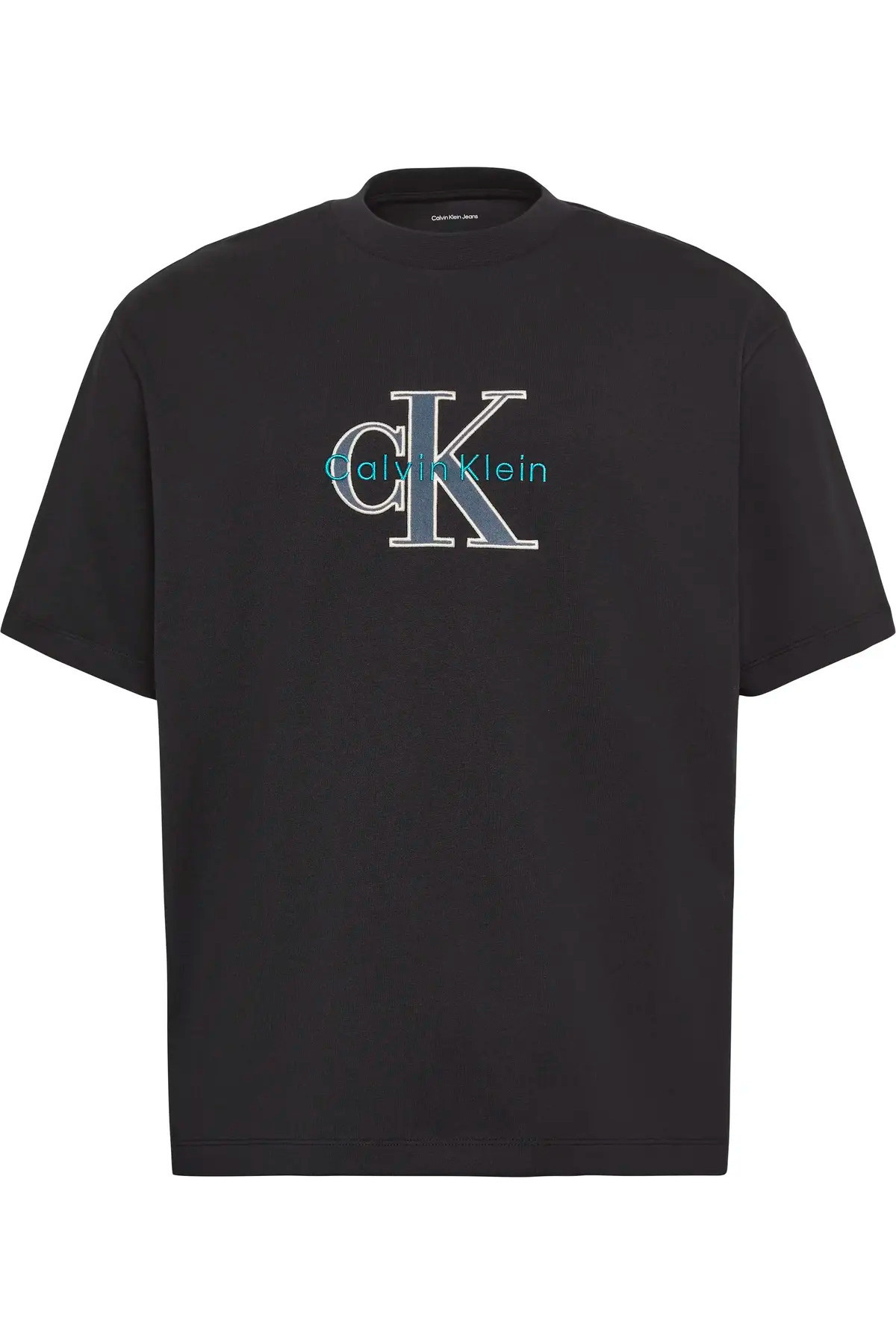 کلوین کلاین تی‌شرت مردانه مشکی طرح‌دار سه‌رنگ SS 16S