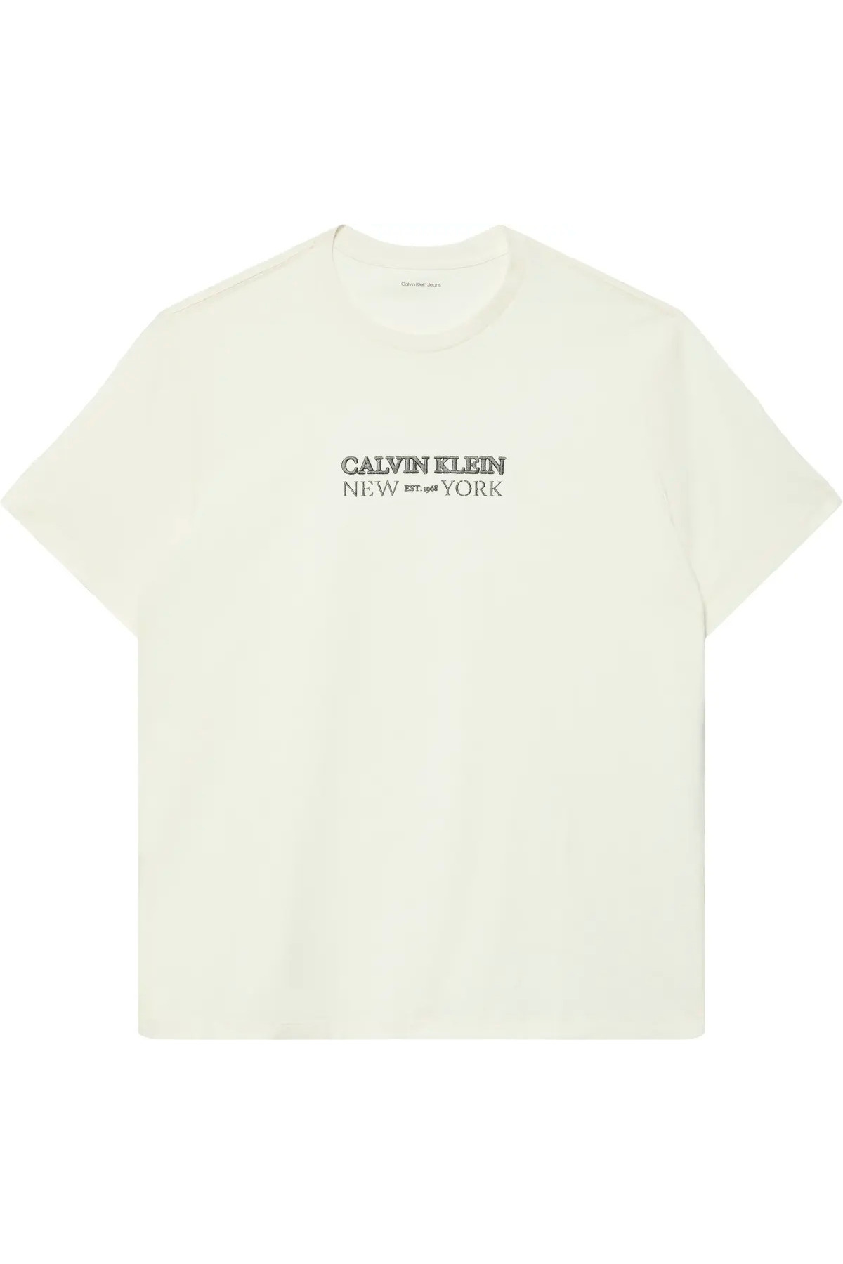 کلوین کلاین تی‌شرت کرم مردانه طرح SS 20S WHSL SP CKLEIN NY GRAPHIC