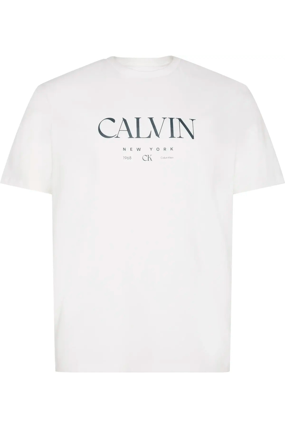 کلوین کلاین تی‌شرت مردانه سفید طرح‌دار SS 20S LN CALVIN