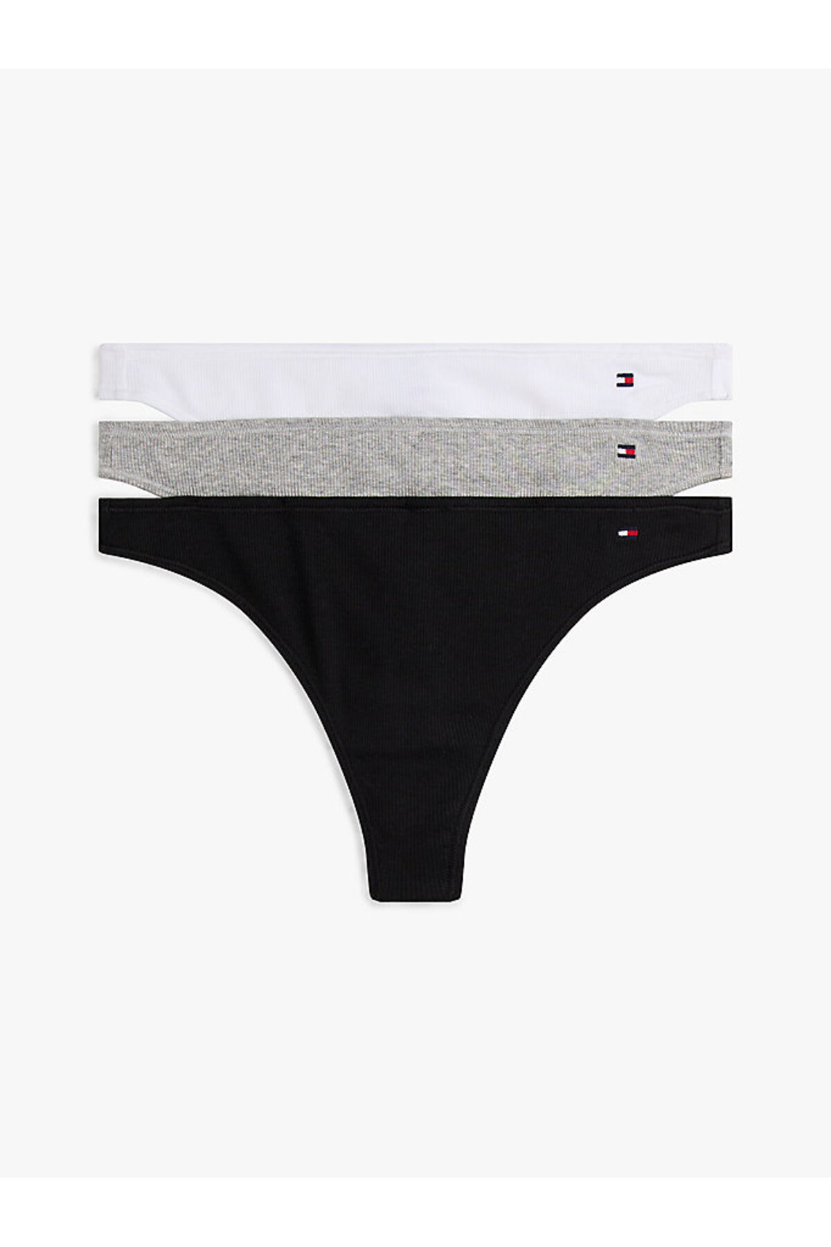 Tommy Hilfiger Kadın 3'lü Tanga Seti