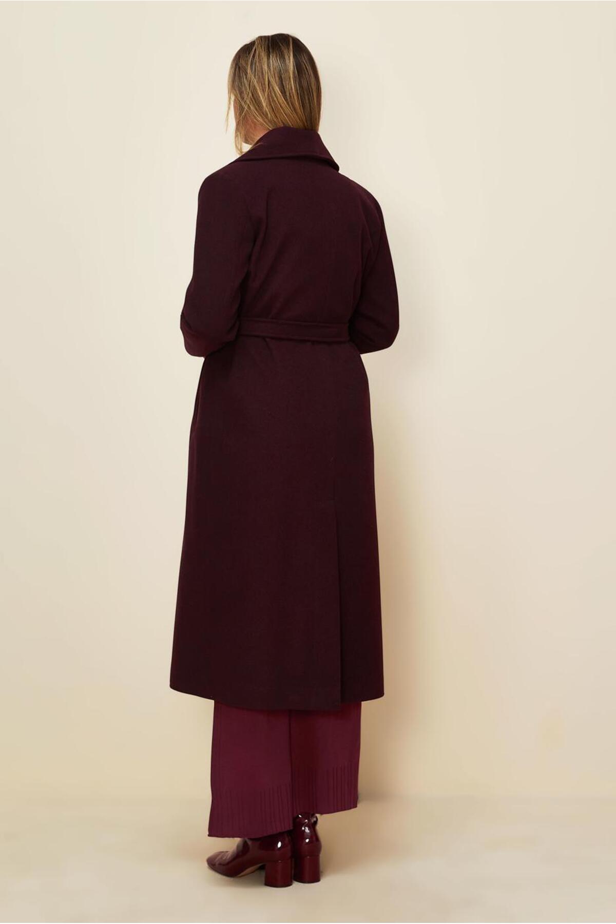 Alvina  KUŞAKLI KAŞE KABAN 90643 - Görsel 4