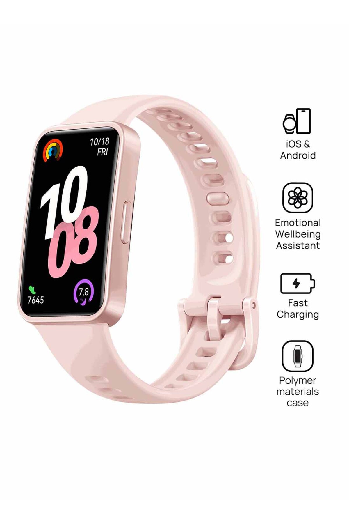 A tenth generation smart watch - pink color, equip...