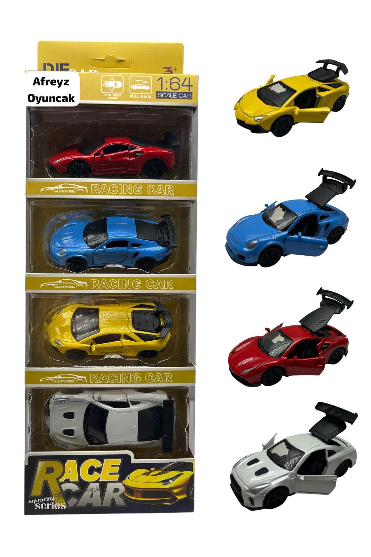 F360 Sebastien Loeb ミニカー 2004 afreyz oyuncak Oyuncak Araba Kapılar Açılabilen Minik 4'Lü Araba