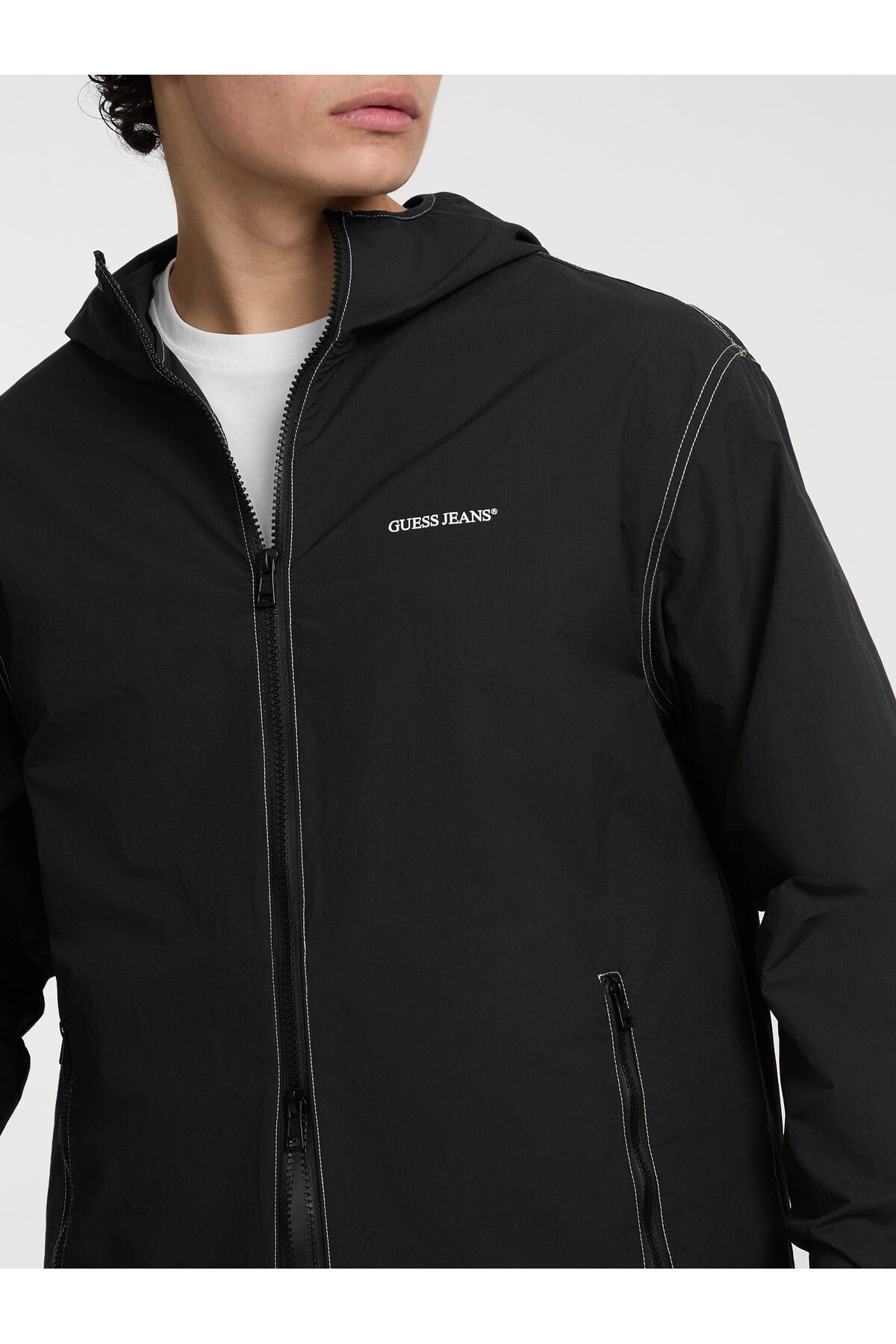 Guess  Jeans Packable Erkek Rüzgarlık - Görsel 5