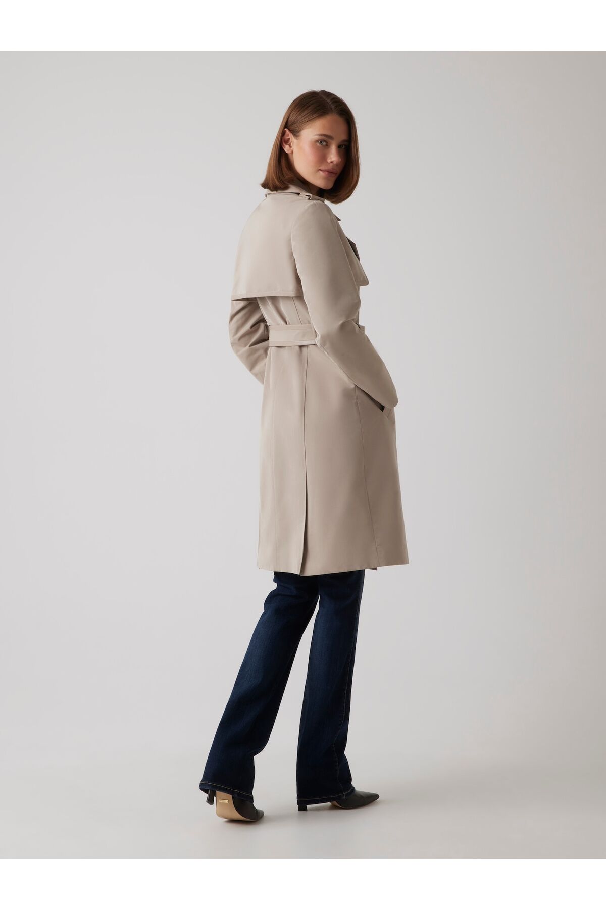 Guess Jenny Kadın Trençkot görsel 4