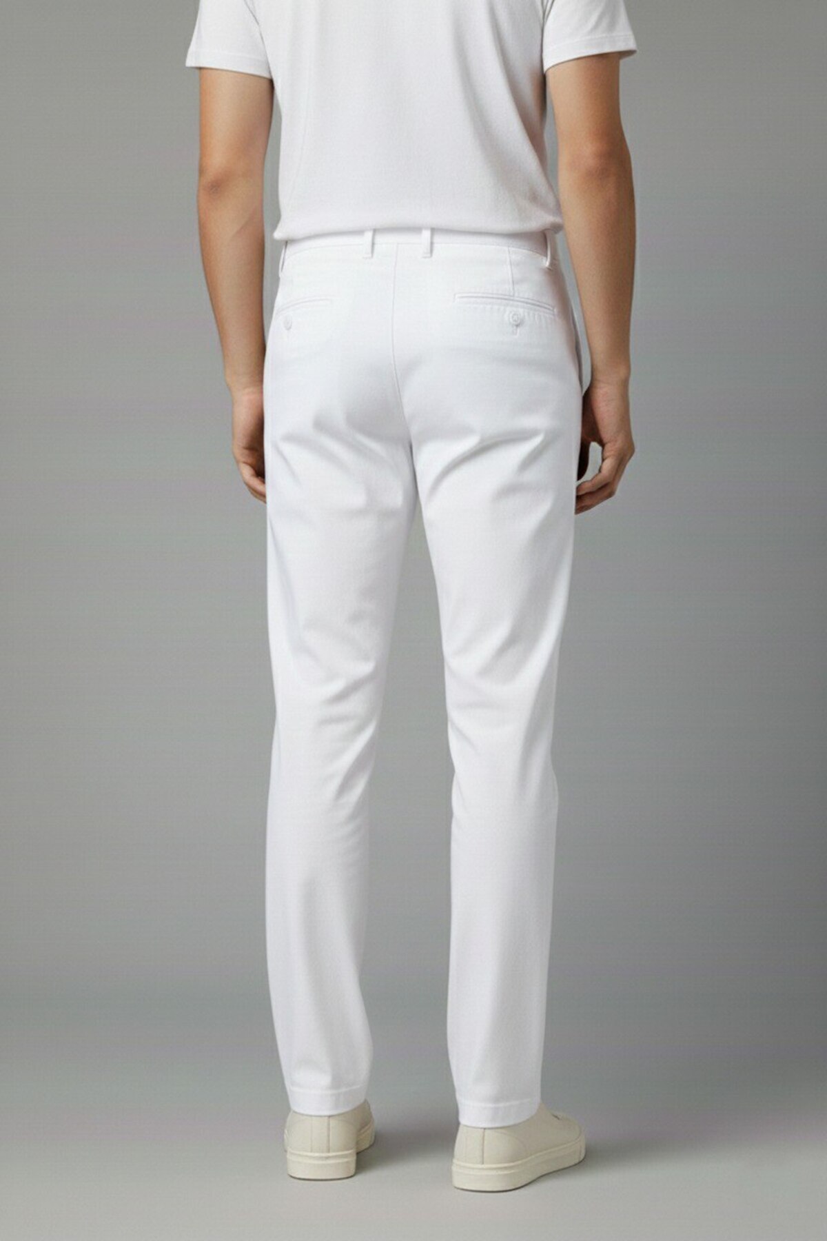 Wekame  Erkek Regular Fit Rahat Kesim Keten Pantolon - Görsel 3