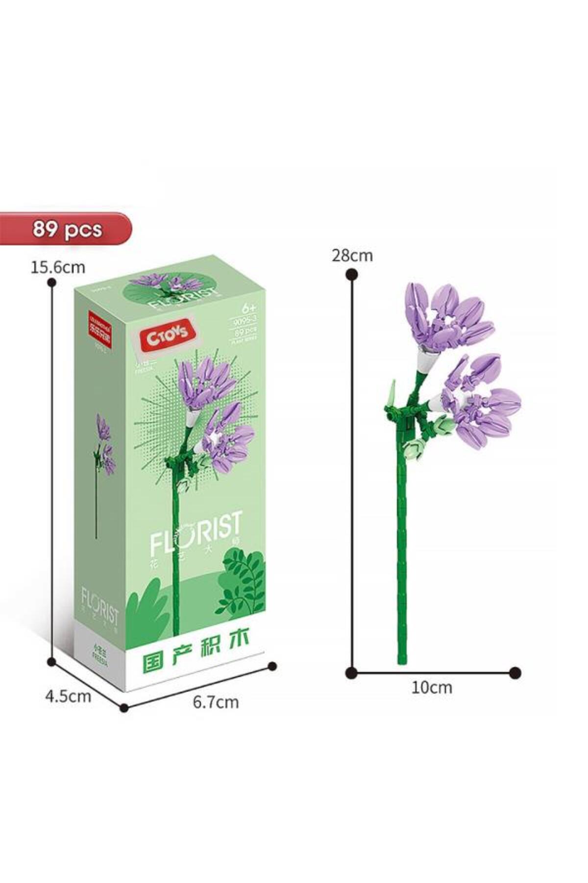 سیتویز بلوکهای گل ۹۰۹۵-۳ فریسیا – ست ۸۹ تکه بلوکهای ساختنی گل (۶ سال به بالا)