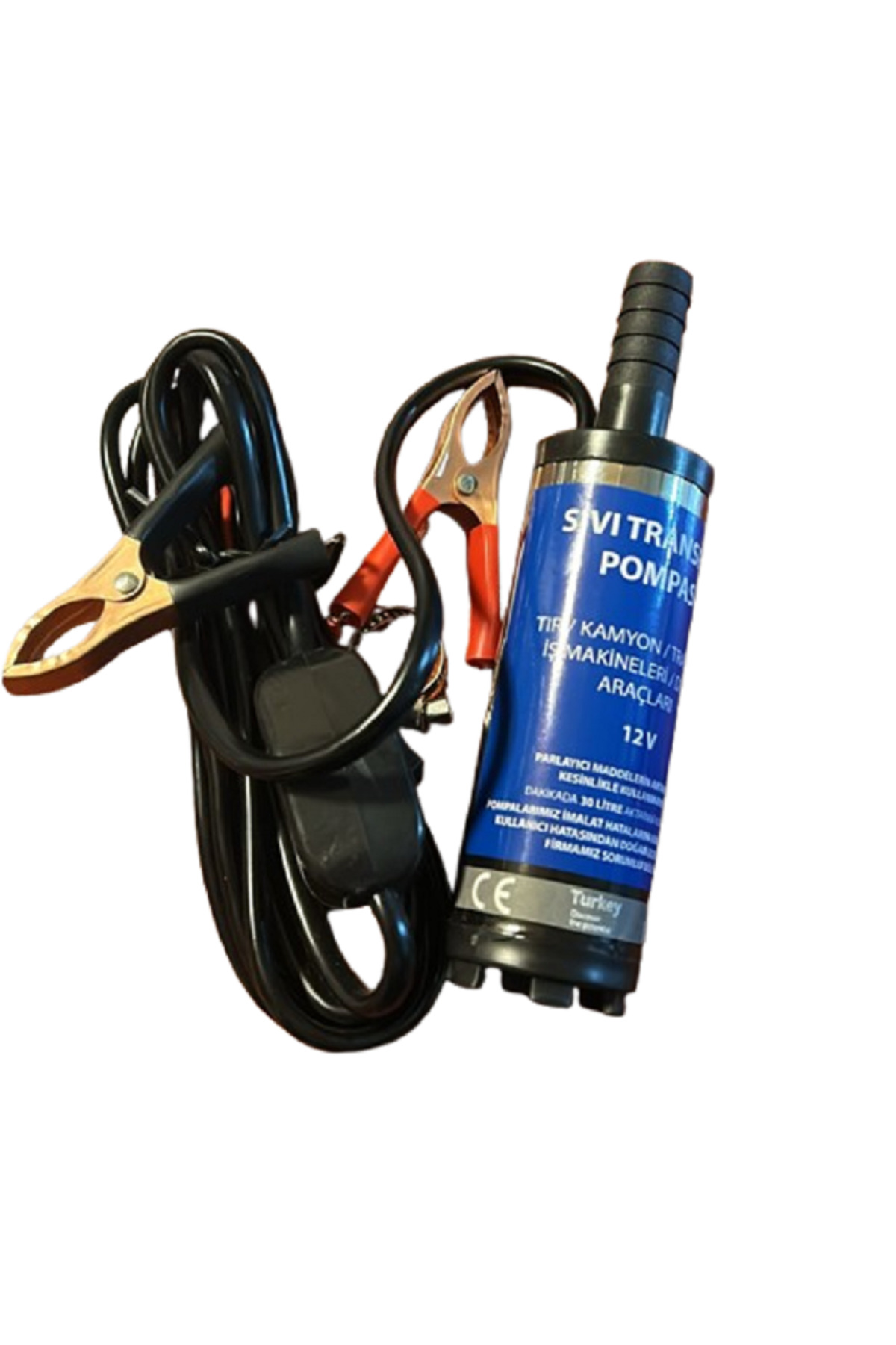 İthal 12 VOLT MAZOT AKTARMA DALGIÇ POMPA – 42 MM DAMACANA TİP