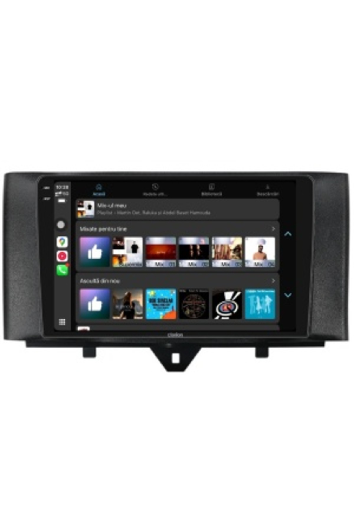 Clarion Navigație Android pentru Smart ForFour (după 2011) — ecran