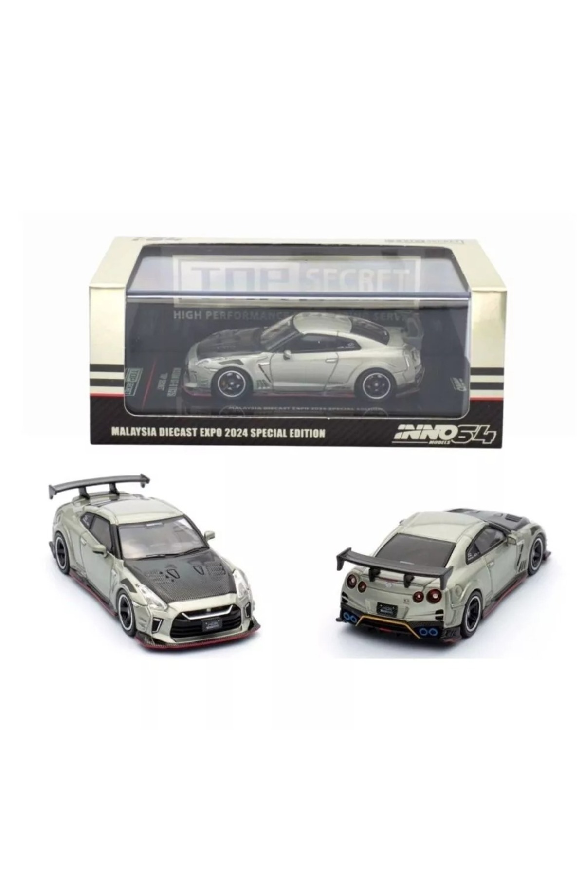 Inno Inno64 Nissan Gt-R R35 Top Secret Malaysia Diecast Expo 2024