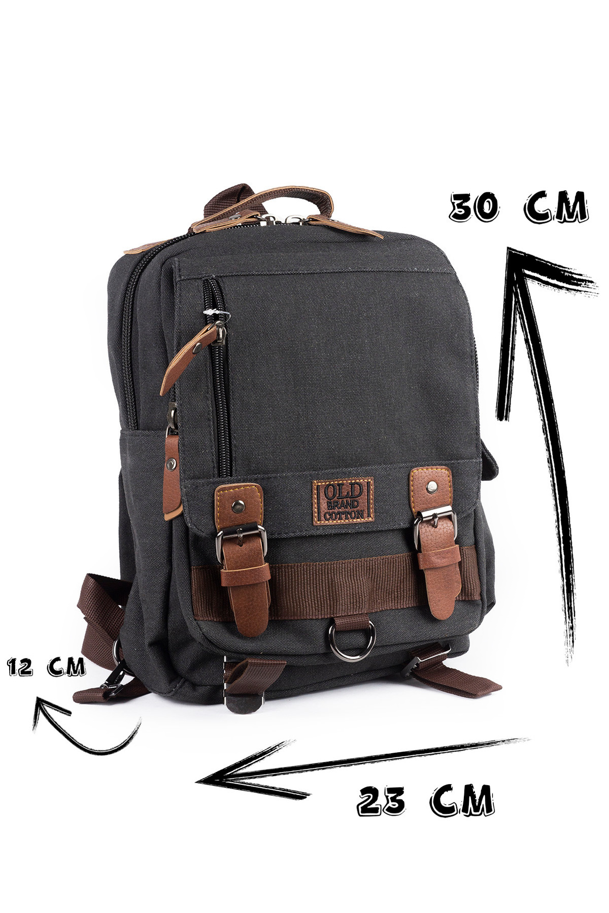 BUZZmodカミナ　特典付き İMAKS Küçük Boy 30 cm Kanvas Branda Su Geçirmez Kumaş Günlük Sırt