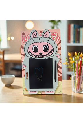 GümüşAVM Labubu Görselli Büyük Boy Çizim Tableti