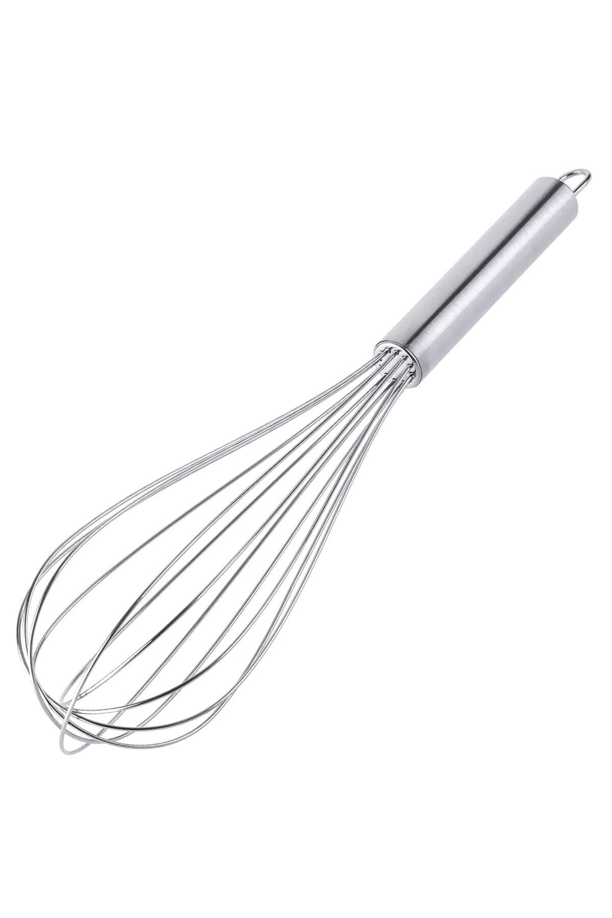 GALATAPAZAR Paslanmaz Çelik Saplı Yumurta Hamur Sos Çırpıcı 35 cm