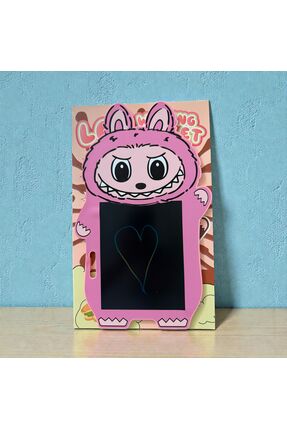 GümüşAVM Labubu Görselli Büyük Boy Kalemli Çizim Tableti