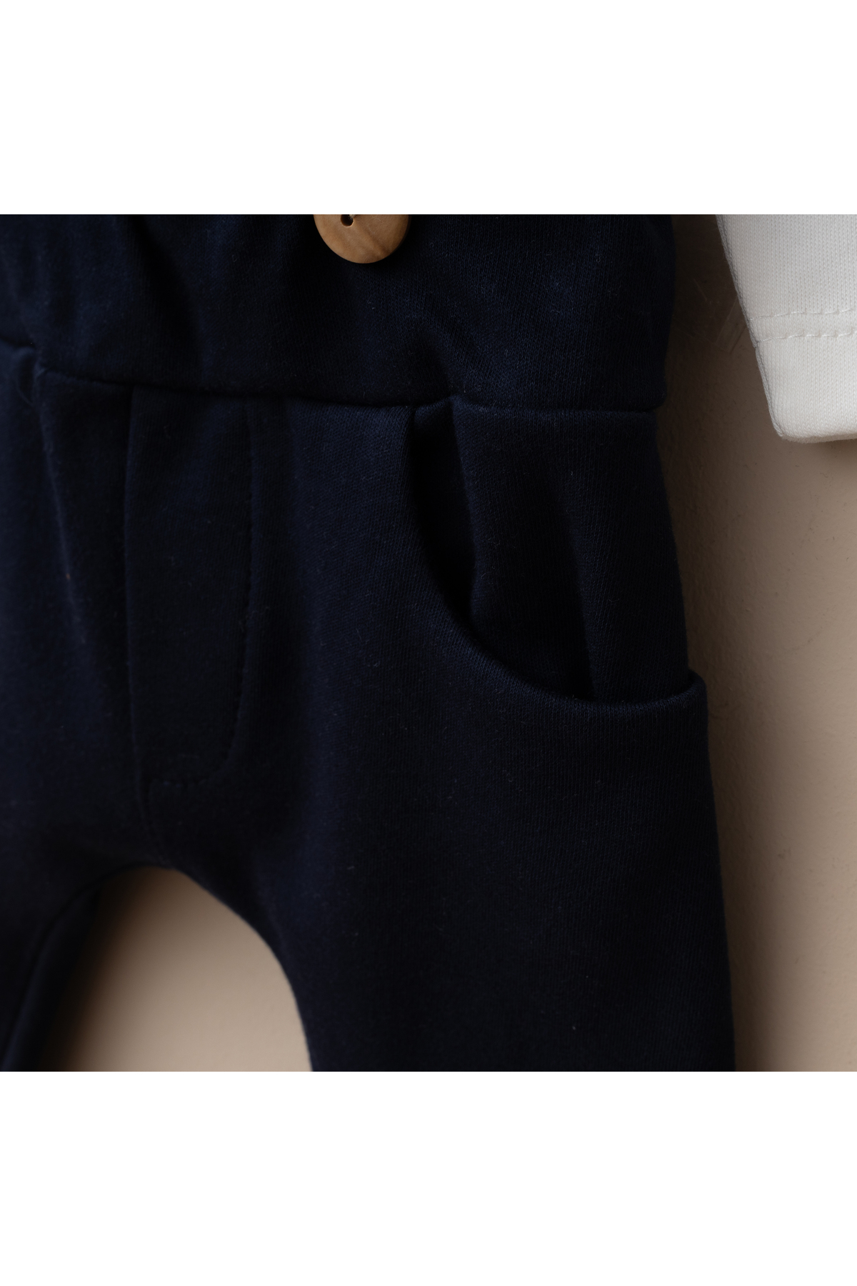 Minimus Yenidoğan Erkek Bebek Pamuklu Salopet Takımı Mevlüt Özel Gün 2’li Papyonlu Zıbın Askılı Pantolon Set fotoğrafı 5 (önizleme)