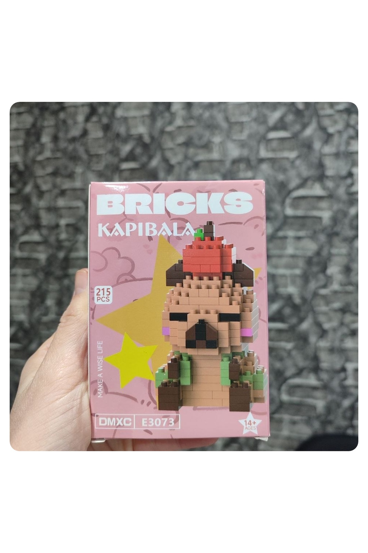 ۱ عدد اسباببازی ساختنی آجری استیچ، کاپیبارا، ماشین، ناروتو