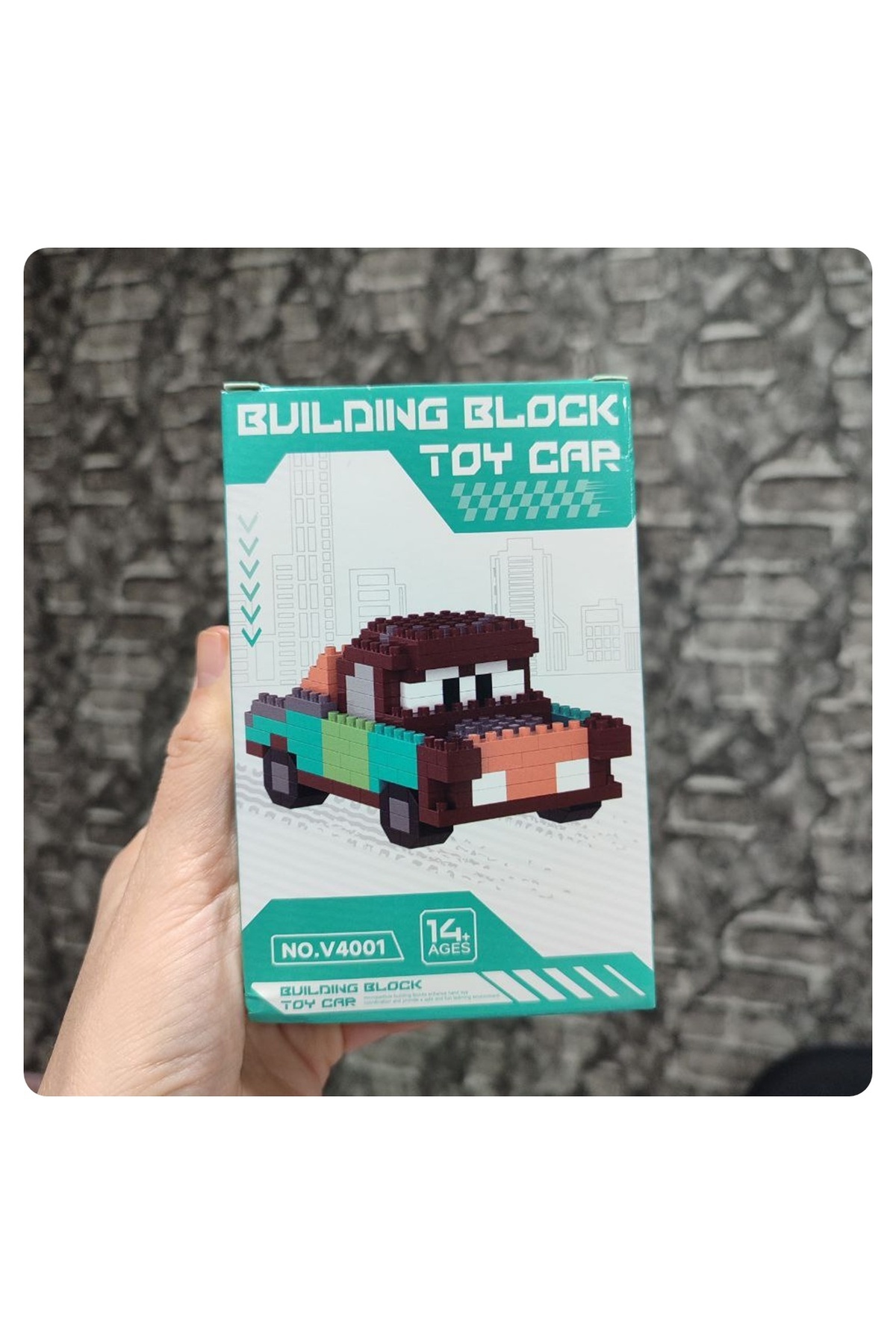 ۱ عدد اسباببازی ساختنی آجری استیچ، کاپیبارا، ماشین، ناروتو