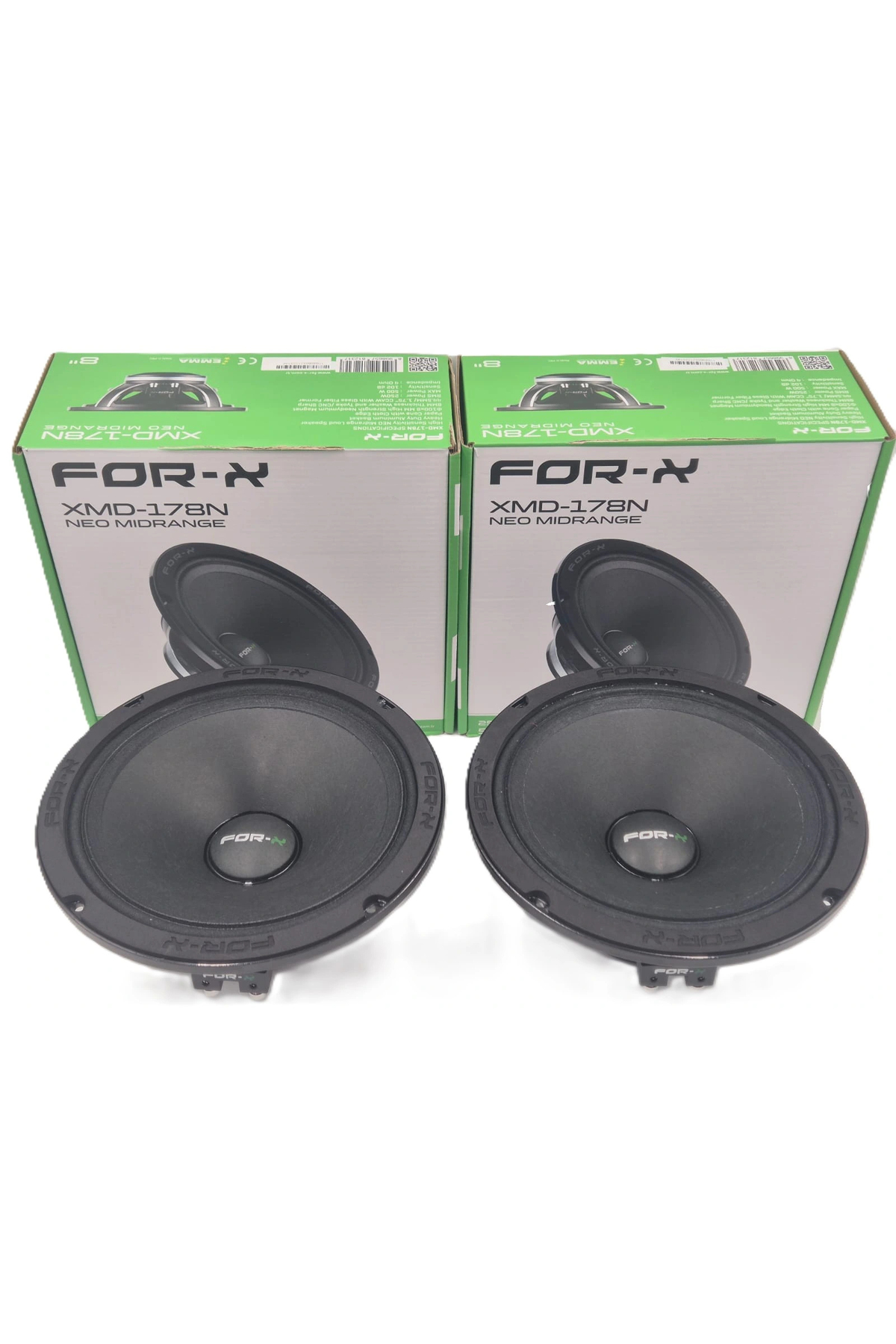 For-X 20cm Midrange - XMD-178N 500W 250RMS 20cm Neo Midrange