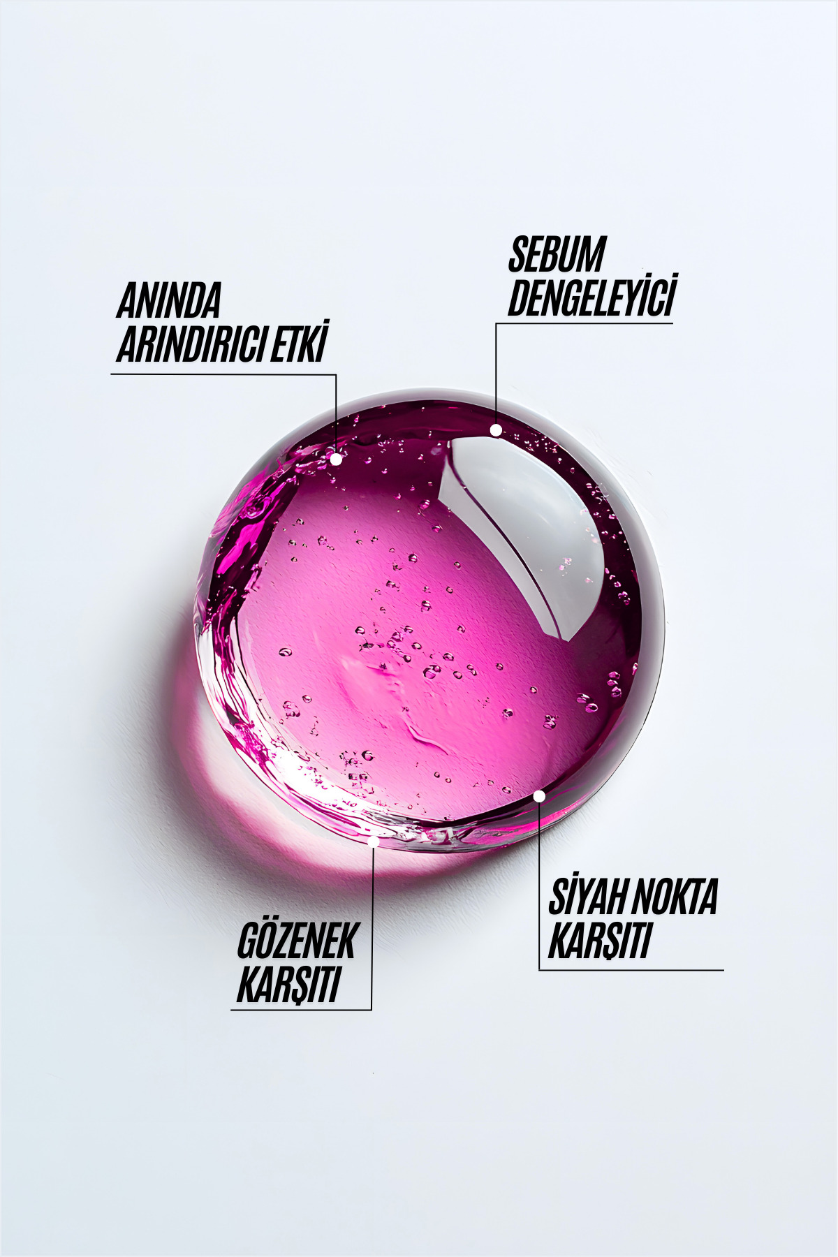 Salisilik Asit Tonik - Akne ve Siyah Nokta Karşıtı AHA-BHA Yağlı ve Karma Ciltler İçin 200 ml — BST 006 — تصویر 2 از 3