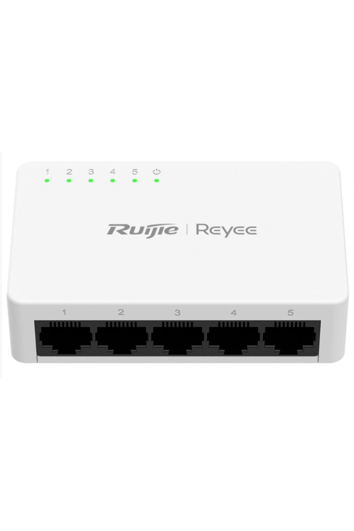 RUIJIE REYEE RG-ES05F 5 Portlu, 10-100 Fast Ethernet Tak Çalıştır Switch Plastik Kasa