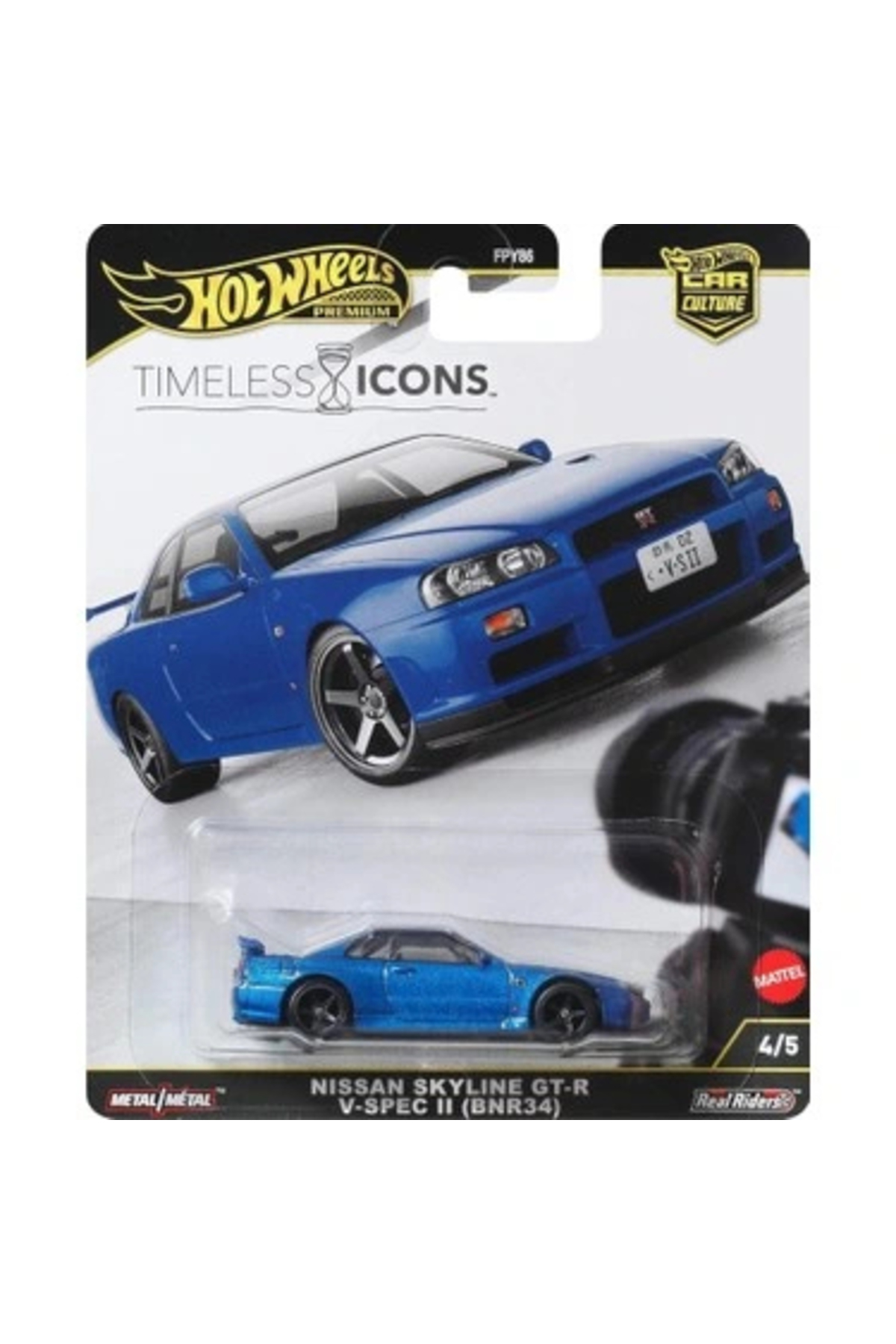 HOT WHEELS Premium Car Culture Timeless Icons Nissan Skylıne GT-R
