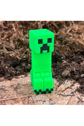 vahobi3d Creeper Minecraft Figürü – Koleksiyonluk Masa Üstü Dekor
