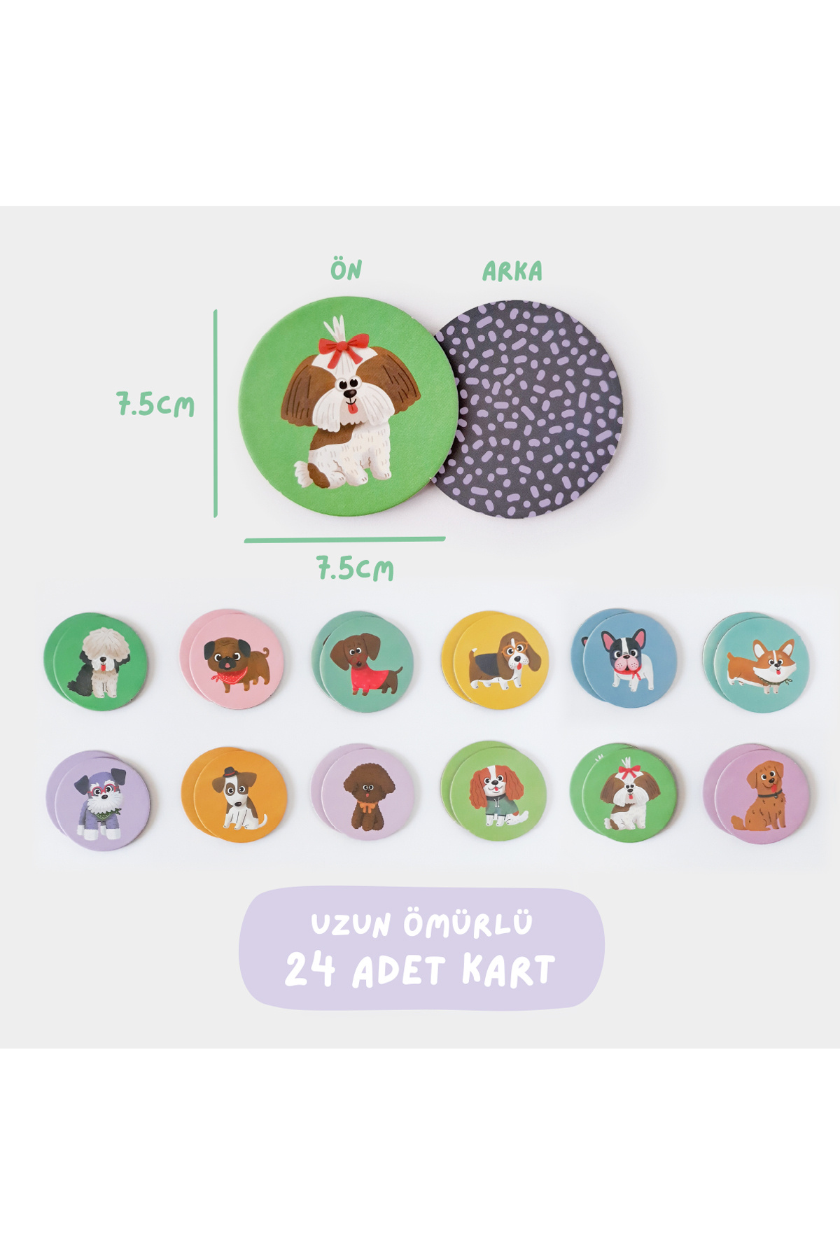 Jüppo Pati Pati Hafıza Oyunu – Köpek Figürlü Eğitici Çocuk Oyunu fotoğrafı 7 (önizleme)