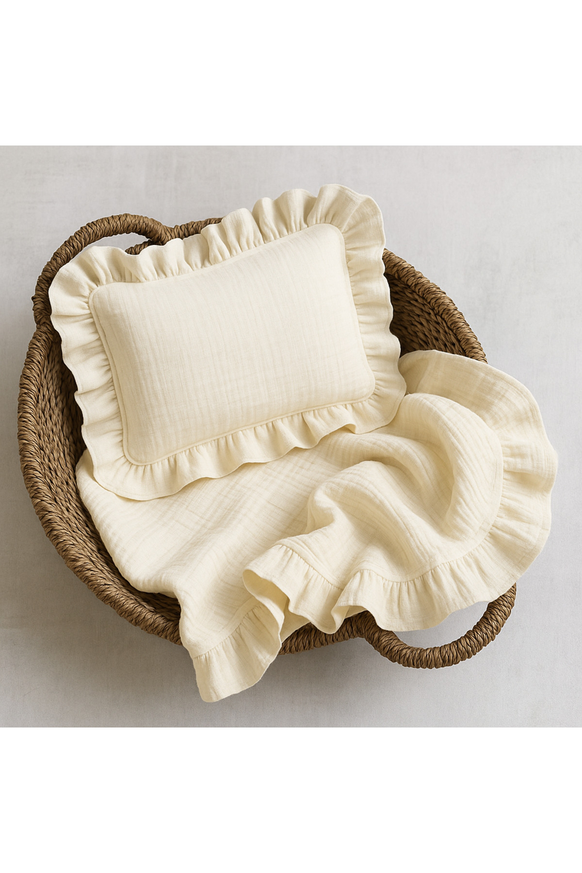 Heianmono Kids 4 Kat Müslin % 100 Pamuk Yeni Doğan 10'lu Bebek Seti (Erkek Bebek-Unisex) fotoğrafı 3 (önizleme)