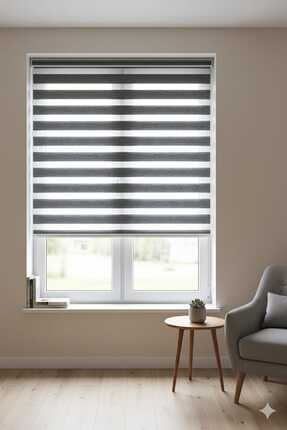 rüyyahomestore Gri bambu zebra