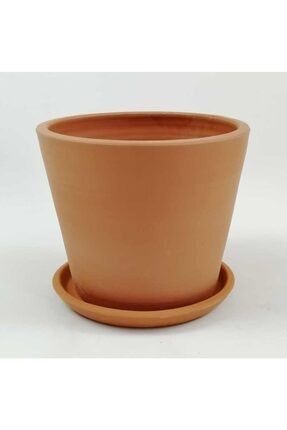 Fidanburada Hera Naturel Terracota Saksi 22 Cm Trendyol