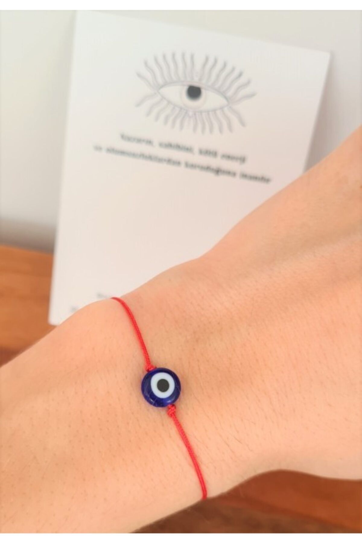 Evil eye thread bracelet hotsell