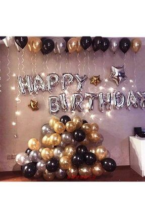 Happy Birthday Doğum Günü Balonu Seti Lüks Set kbk0000612