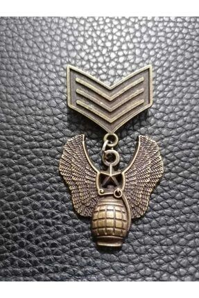 Asker Madalyası Broş Vintage sntrk053