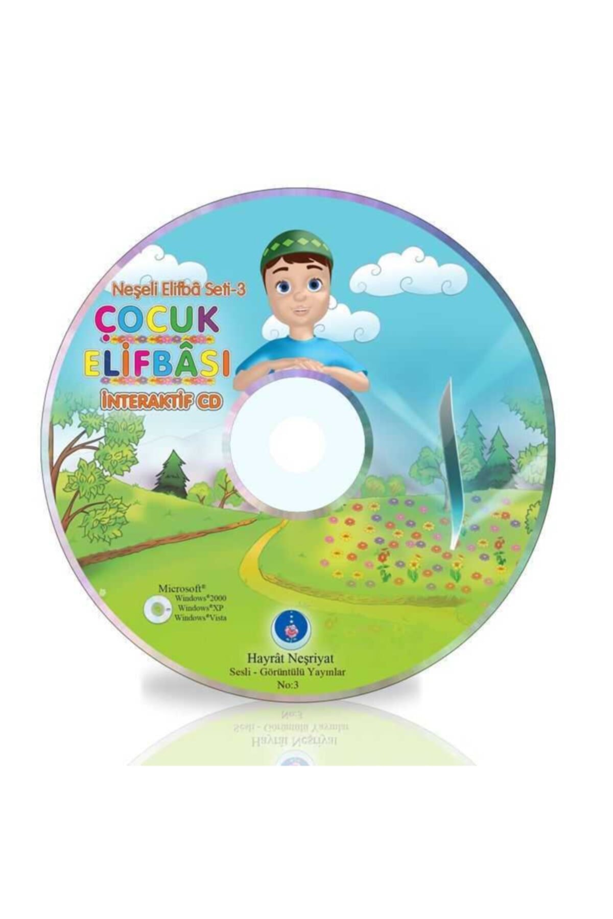 Hayrat Neşriyat Neşeli Çocuk Elifbası (Interaktif Cd ) fotoğrafı 3 (önizleme)