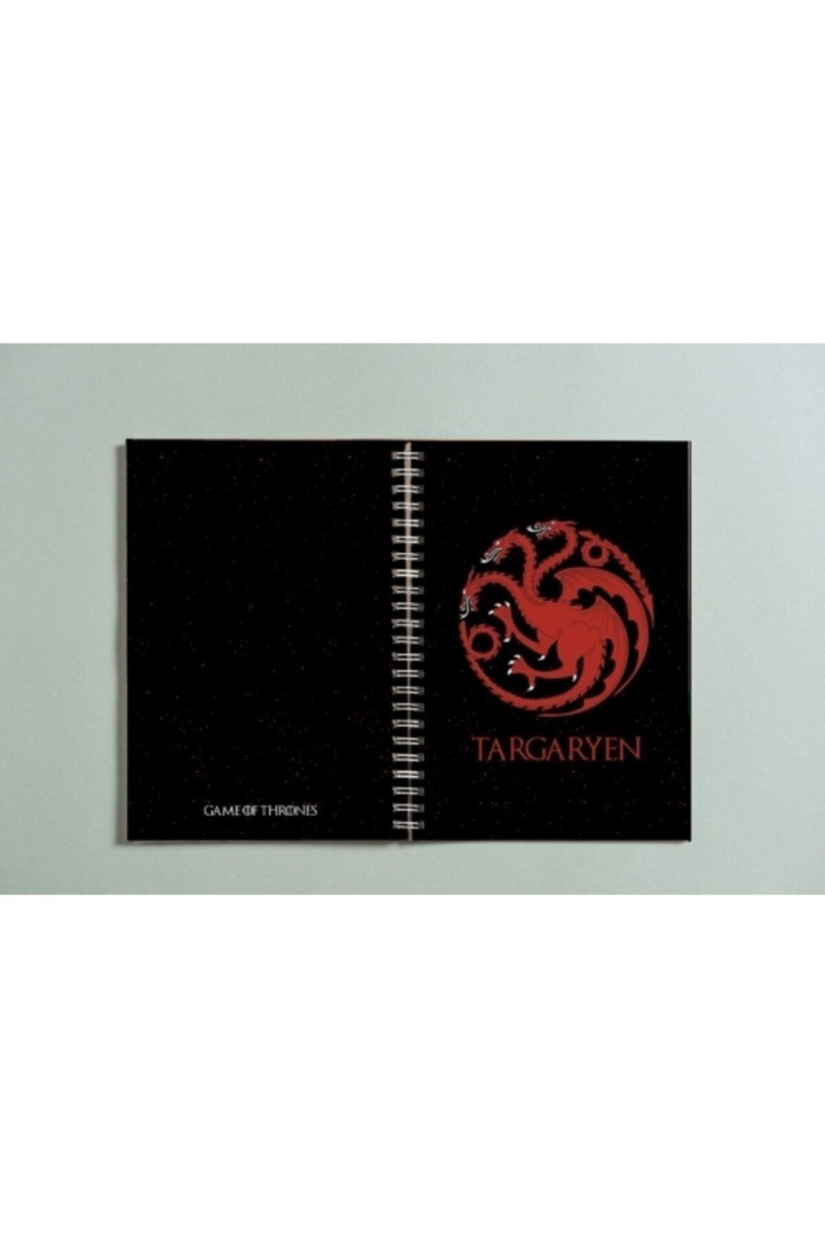 Paytak Moda-Game Of Thrones Targaryen Spiral A5 96 Sheets Unlined Design Notebook Pytkdt090 1