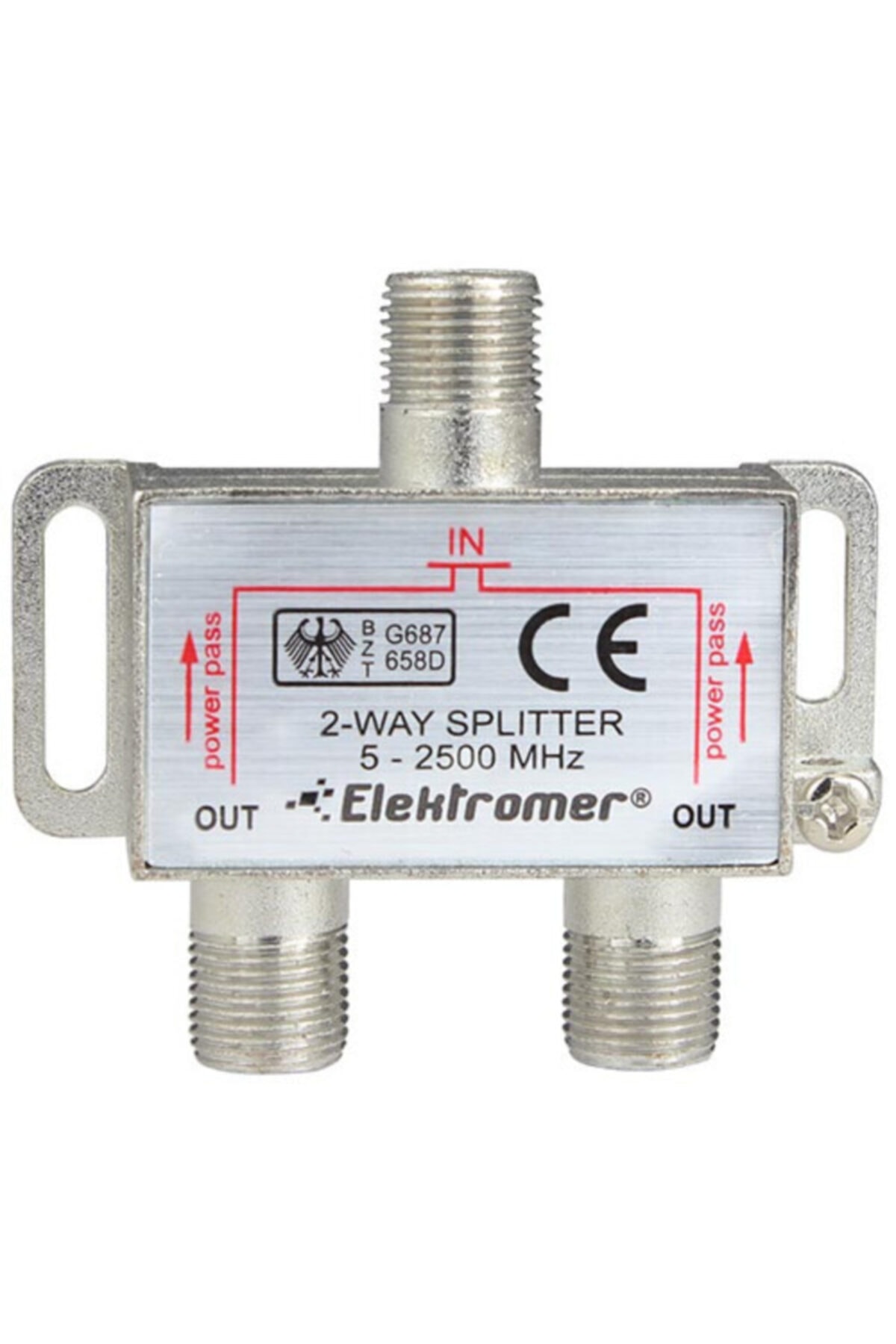 Powermaster 1/2 Splitter 5-2500 Mhz
