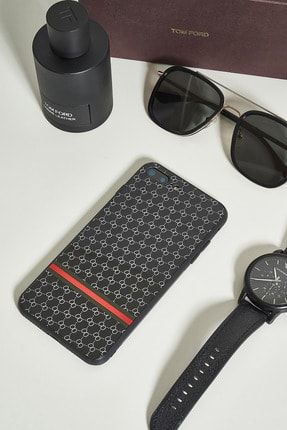 I Phone Xsmax Lüks Desenli Siyah Silikon Telefon Kılıfı MTK258