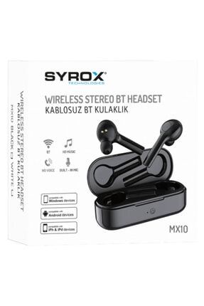 Kablosuz Kulaklık (1 Yıl Garantilidir) Syrox