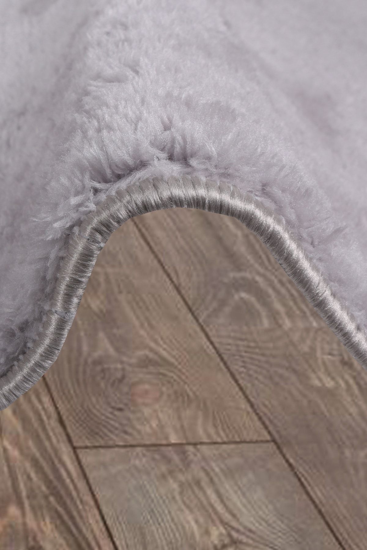 Bonny Home Elite Gri 80x150 Cm Peluş Banyo Paspası Kaymaz Tabanlı Pufidik Banyo Halısı Büyük Ebat TB11343