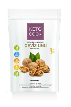 Ketojenik Ceviz Unu ( Walnut Flour ) 300 gram KETOCOOKWN300