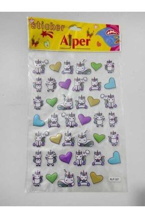 Unicorn A4 Sticker ALP221
